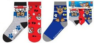 Mancs Őrjárat Paws Crew Red gyerek zokni 23/26