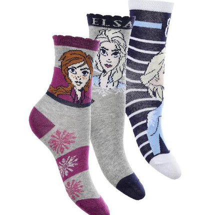 Disney Jégvarázs Sisters Grey gyerek zokni 31/34