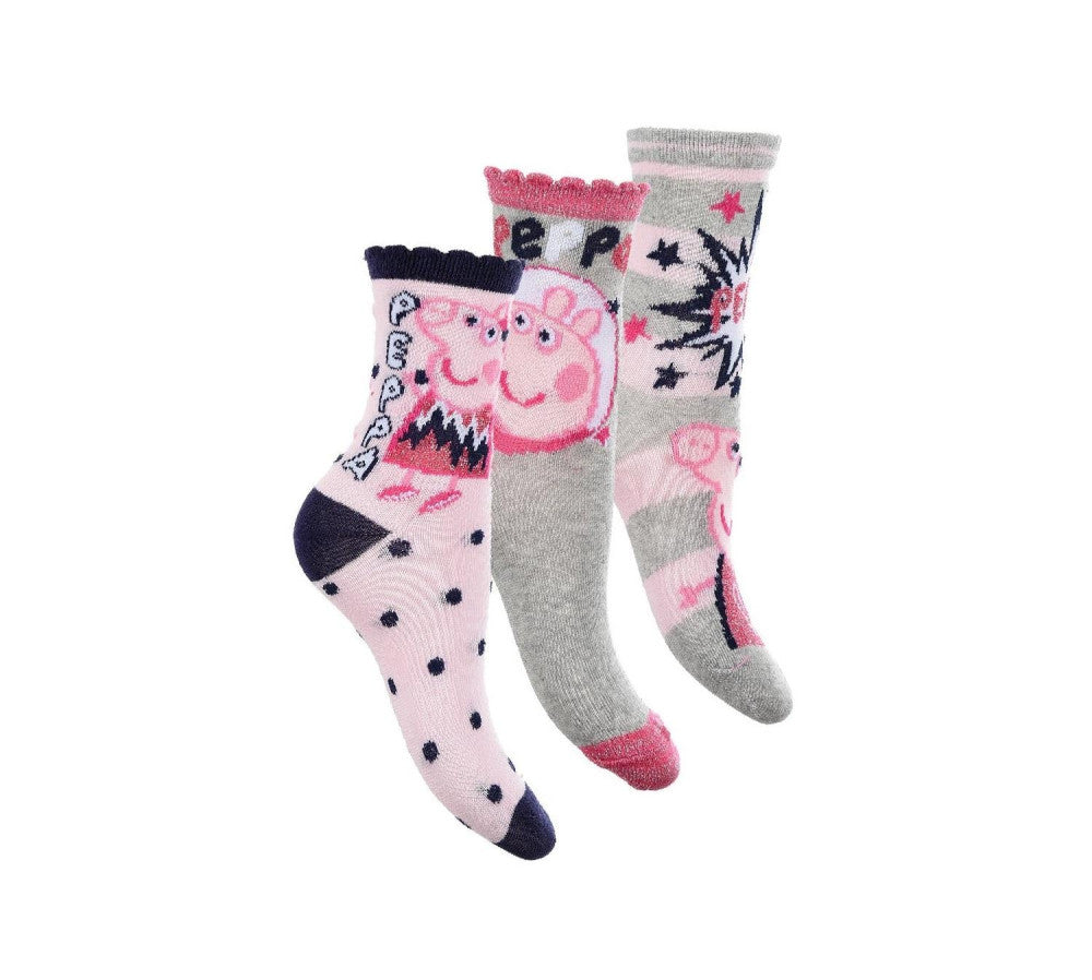 Peppa malac Sparkle Steps gyerek zokni  23/26
