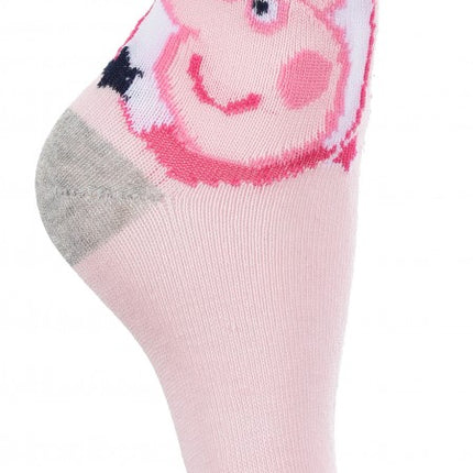 Peppa malac Sparkle Steps Grey gyerek zokni  23/26