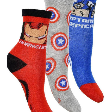 Bosszúállók Iron Man gyerek zokni 23/26