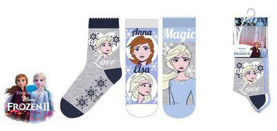 Disney Jégvarázs Magic Blue gyerek zokni 23/26