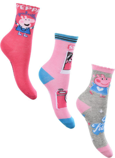 Peppa malac Smile Pink gyerek zokni  27/30