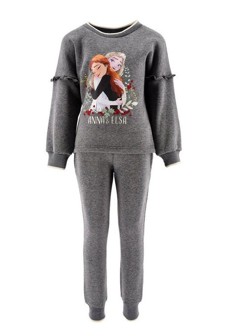 Disney Jégvarázs Fondness Grey gyerek flitteres melegítő, jogging szett 5 év / 110 cm