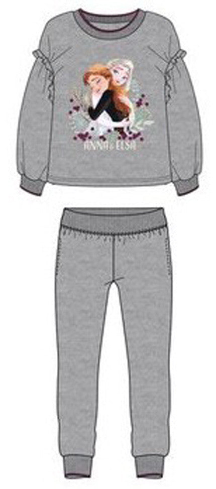 Disney Jégvarázs Fondness Grey gyerek flitteres melegítő, jogging szett 5 év / 110 cm