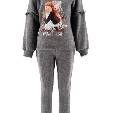 Disney Jégvarázs Fondness Grey gyerek flitteres melegítő, jogging szett 6 év / 116 cm