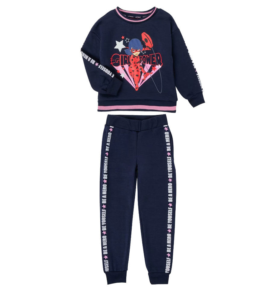 Katicabogár és Fekete macska kalandjai Power Blue gyerek melegítő, jogging szett  5 év / 110 cm