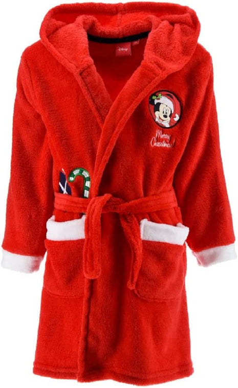 Disney Mickey Red Karácsonyi gyerek köntös 6 év / 116 cm