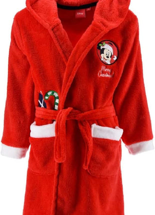 Disney Mickey Red Karácsonyi gyerek köntös 8 év / 128 cm
