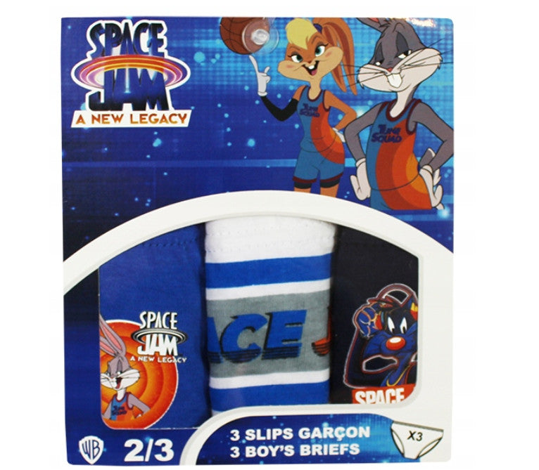 Space Jam gyerek fehérnemű, alsó 3 darab/csomag 6 - 8 év / 116 - 128 cm
