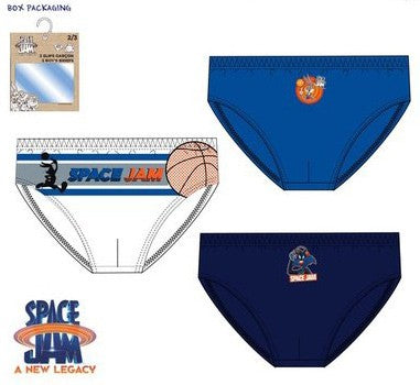 Space Jam gyerek fehérnemű, alsó 3 darab/csomag 6 - 8 év / 116 - 128 cm