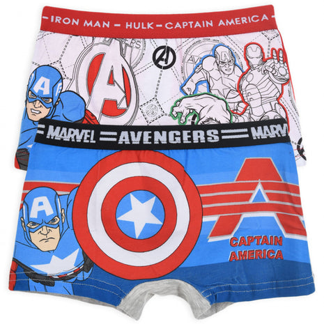 Bosszúállók Captain America gyerek boxeralsó 2 darab/csomag 4 - 5 év / 104 - 110 cm
