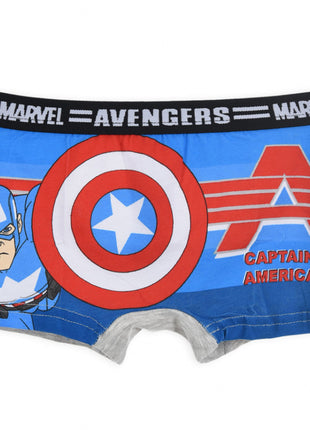 Bosszúállók Captain America gyerek boxeralsó 2 darab/csomag 4 - 5 év / 104 - 110 cm