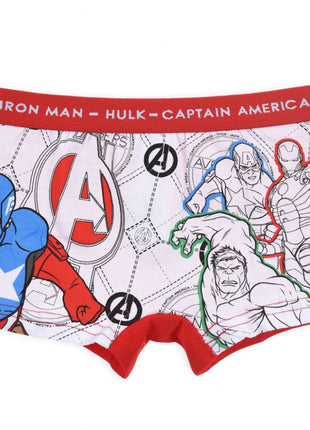Bosszúállók Captain America gyerek boxeralsó 2 darab/csomag 6 - 8 év / 116 - 128 cm