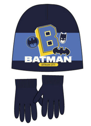 Batman Gotham City gyerek sapka + kesztyű szett 52 cm