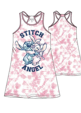 Disney Lilo és Stitch, A csillagkutya Pink Angel gyerek nyári ruha 4 év / 104 cm