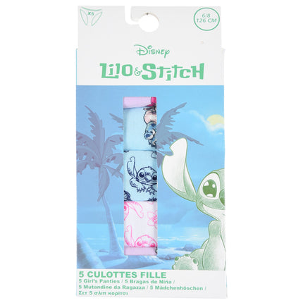 Disney Lilo és Stitch, A csillagkutya gyerek fehérnemű, bugyi 5 darab/csomag 3 - 4 év / 98 - 104 cm