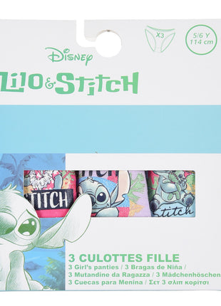 Disney Lilo és Stitch, A csillagkutya gyerek fehérnemű, bugyi 3 darab/csomag 6 - 8 év / 116 - 128 cm