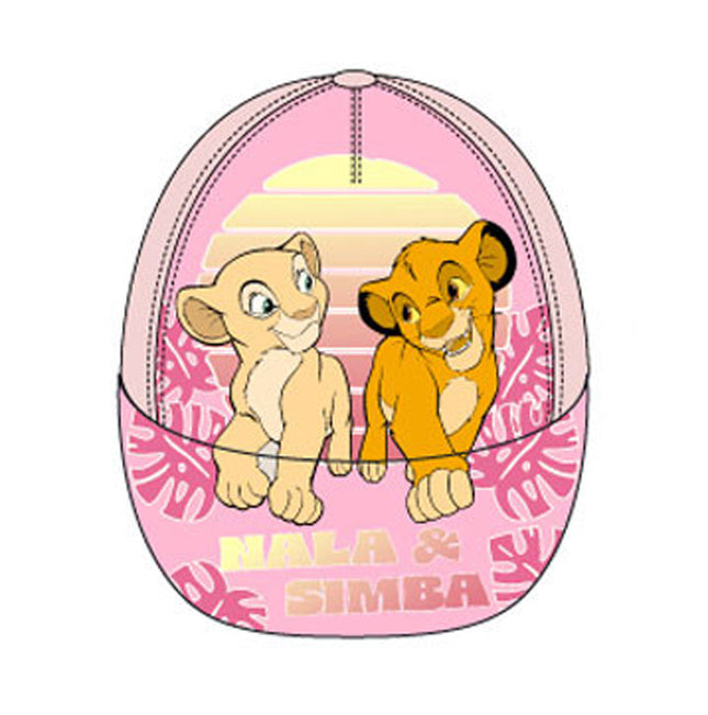 Disney Az Oroszlánkirály Nala Light Pink gyerek baseball sapka 54 cm