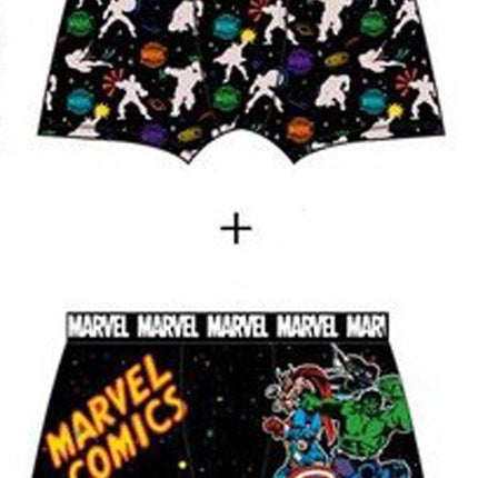 Bosszúállók, Marvel férfi boxeralsó 2 darab/csomag L