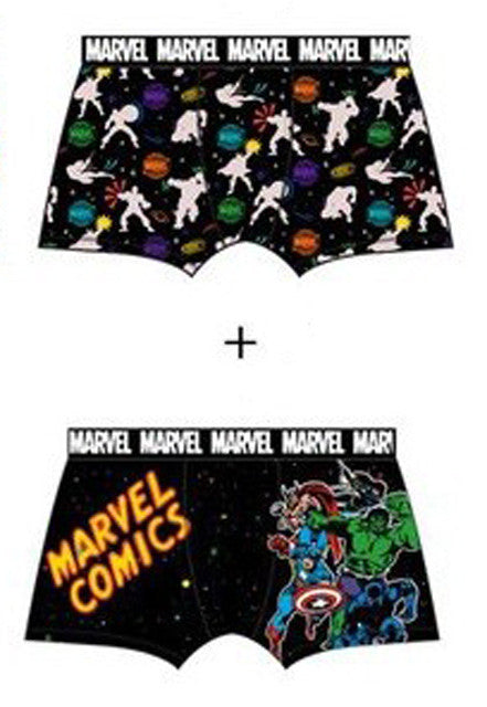 Bosszúállók, Marvel férfi boxeralsó 2 darab/csomag M