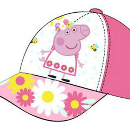 Peppa malac Flower Pink gyerek baseball sapka 52 cm