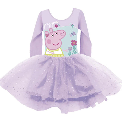 Peppa malac Purple gyerek tüll balett ruha 2 - 6 év / 92 - 116 cm