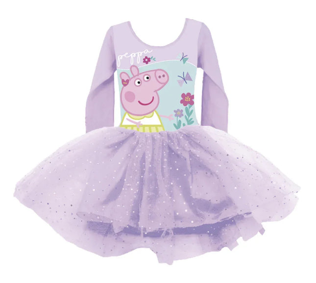 Peppa malac Purple gyerek tüll balett ruha 2 - 6 év / 92 - 116 cm