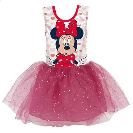 Disney Minnie Heart gyerek tüll balett ruha 2 - 6 év / 92 - 116 cm