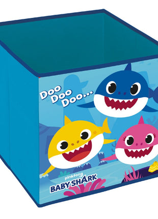 Baby Shark játéktároló 31×31×31 cm