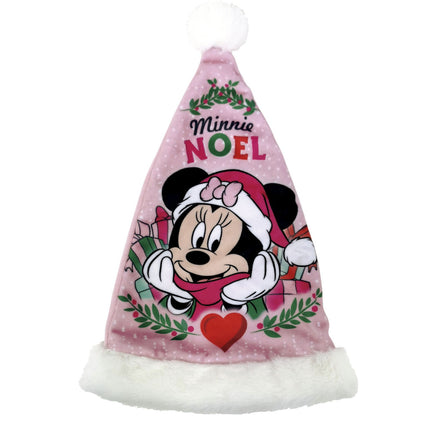 Disney Minnie Noel mikulás sapka 37 cm