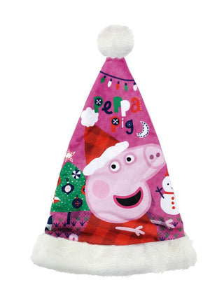Peppa malac Pink mikulás sapka 37 cm