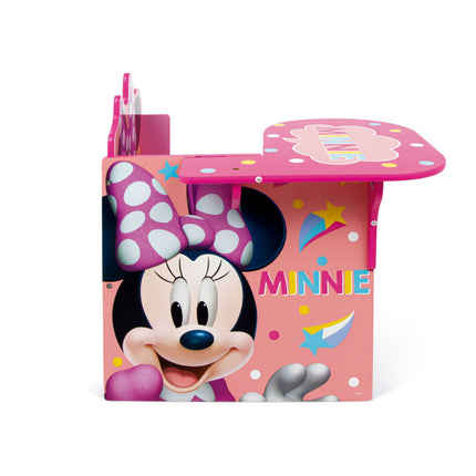 Disney Minnie Dots fa szék és íróasztal szett játéktárolóval