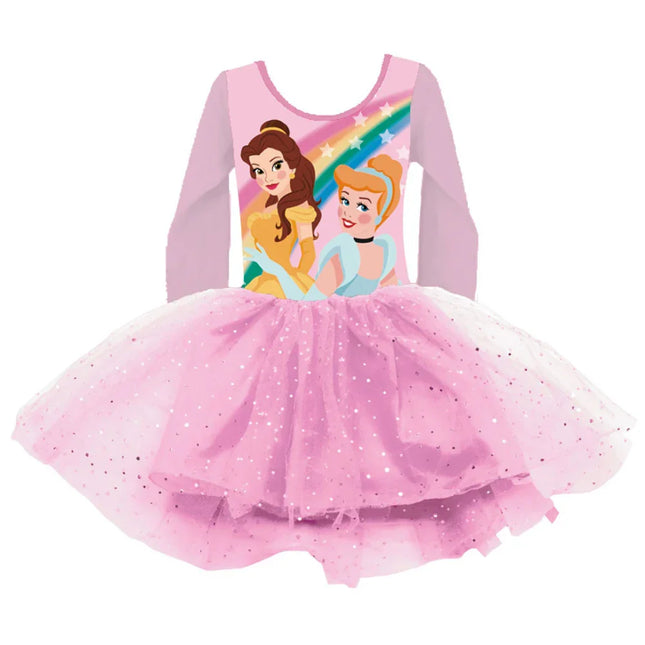 Disney Hercegnők Rainbow gyerek tüll balett ruha 2 - 6 év / 92 - 116 cm