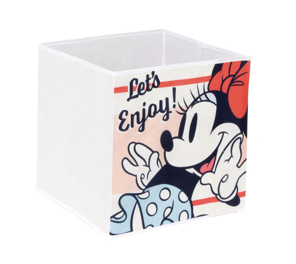 Disney Minnie Enjoy játéktároló 31×31×31 cm