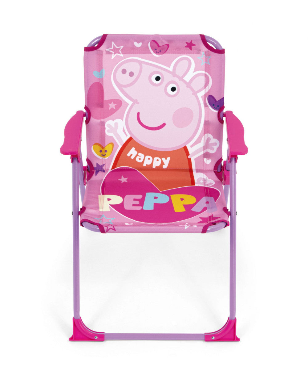 Peppa malac Happy összecsukható, kempingszék 38x32x53 cm
