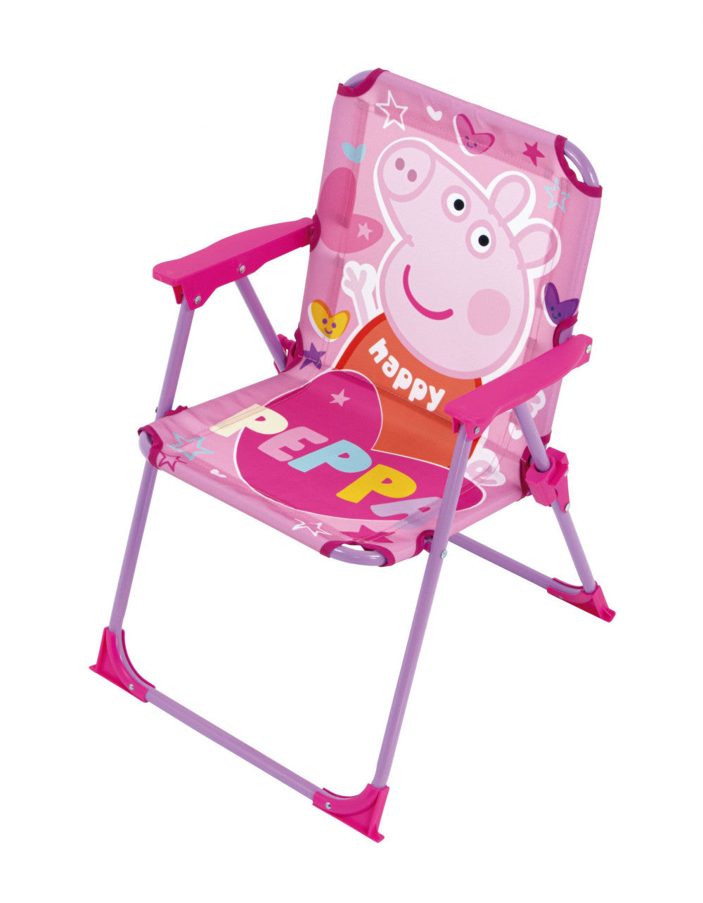 Peppa malac Happy összecsukható, kempingszék 38x32x53 cm