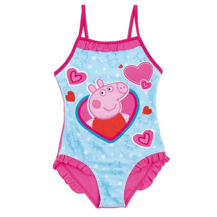 Peppa malac Love gyerek fürdőruha, úszó 4 - 8 év / 104 - 128 cm