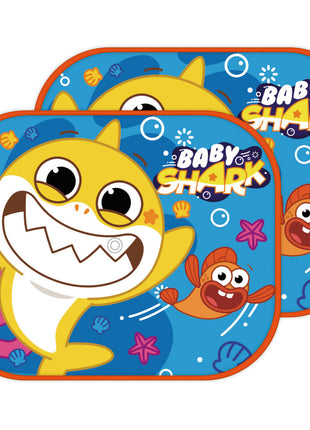 Baby Shark napellenző ablakra 2 db-os