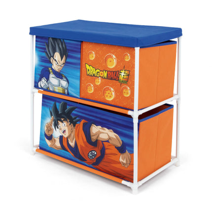 Dragon Ball játéktároló állvány 3 rekeszes 53x30x60 cm