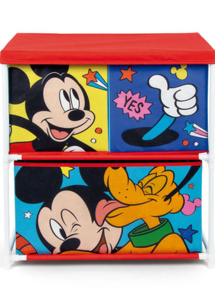 Disney Mickey, Pluto játéktároló állvány 3 rekeszes 53x30x60 cm
