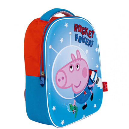 Peppa malac Rocket 3D hátizsák, táska 32 cm