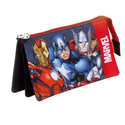 Bosszúállók 3 rekeszes tolltartó 21 cm