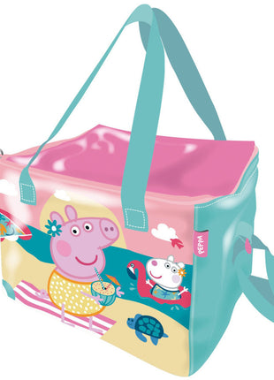 Peppa malac Beach thermo uzsonnás táska, hűtőtáska 22,5 cm