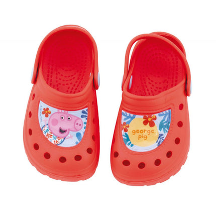 Peppa malac George gyerek papucs, clog 22-32