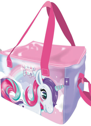Unikornis Sparkle thermo uzsonnás táska, hűtőtáska 22,5 cm