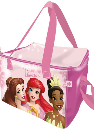 Disney Hercegnők Pink thermo uzsonnás táska, hűtőtáska 22,5 cm