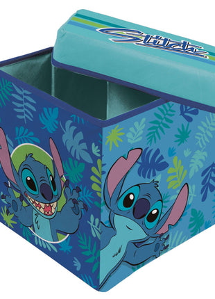 Disney Lilo és Stitch, A csillagkutya Leaf játéktároló 30×30×30 cm