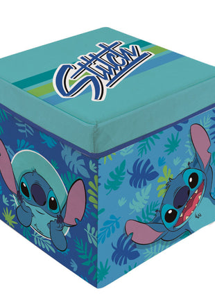 Disney Lilo és Stitch, A csillagkutya Leaf játéktároló 30×30×30 cm