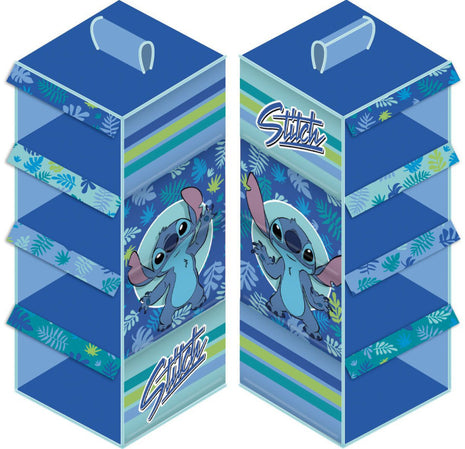 Disney Lilo és Stitch, A csillagkutya Leaf függő szekrényrendező 4 részes
